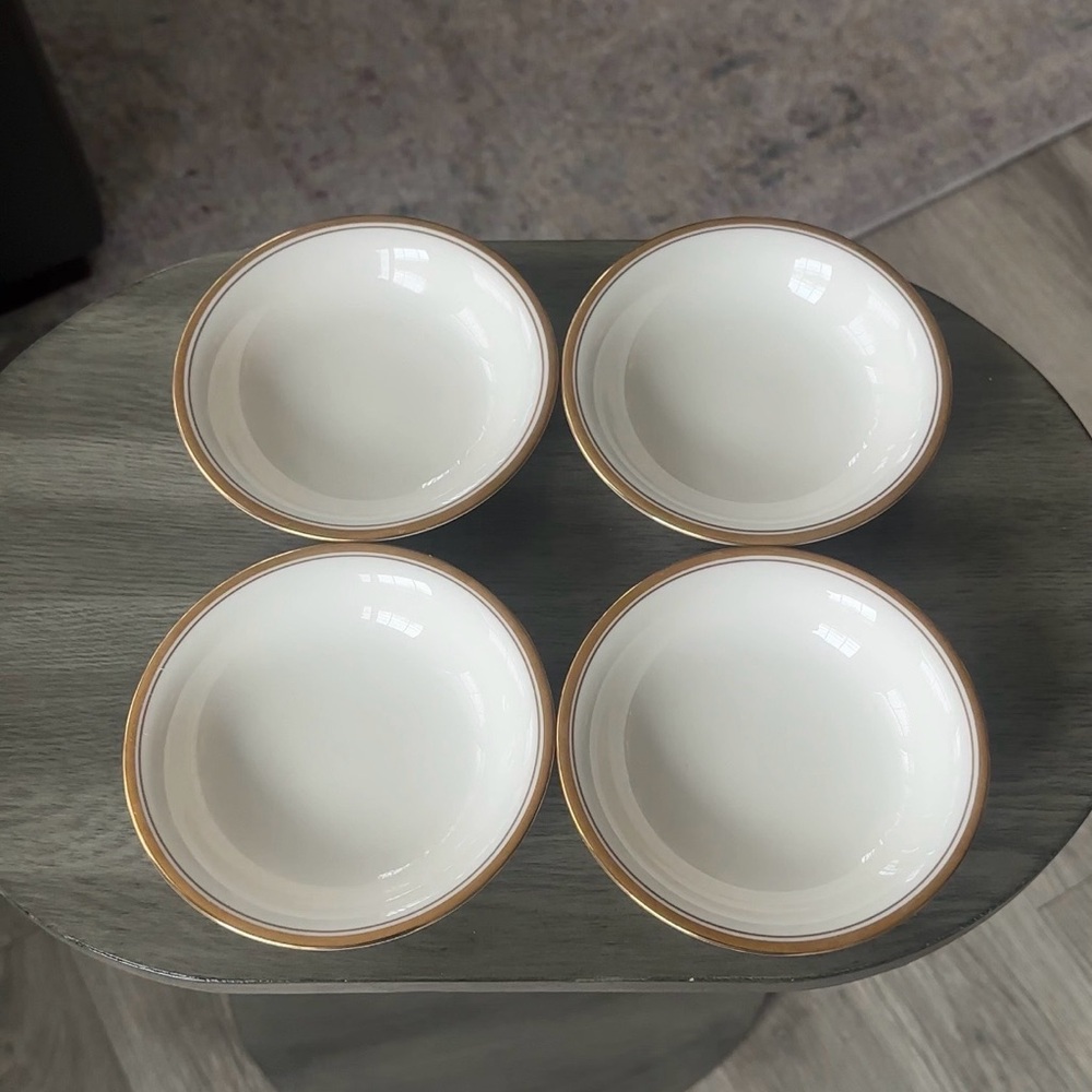 Vintage Set Of 4 1980's Noritake Viceroy #7222 Oval Serving Bowls